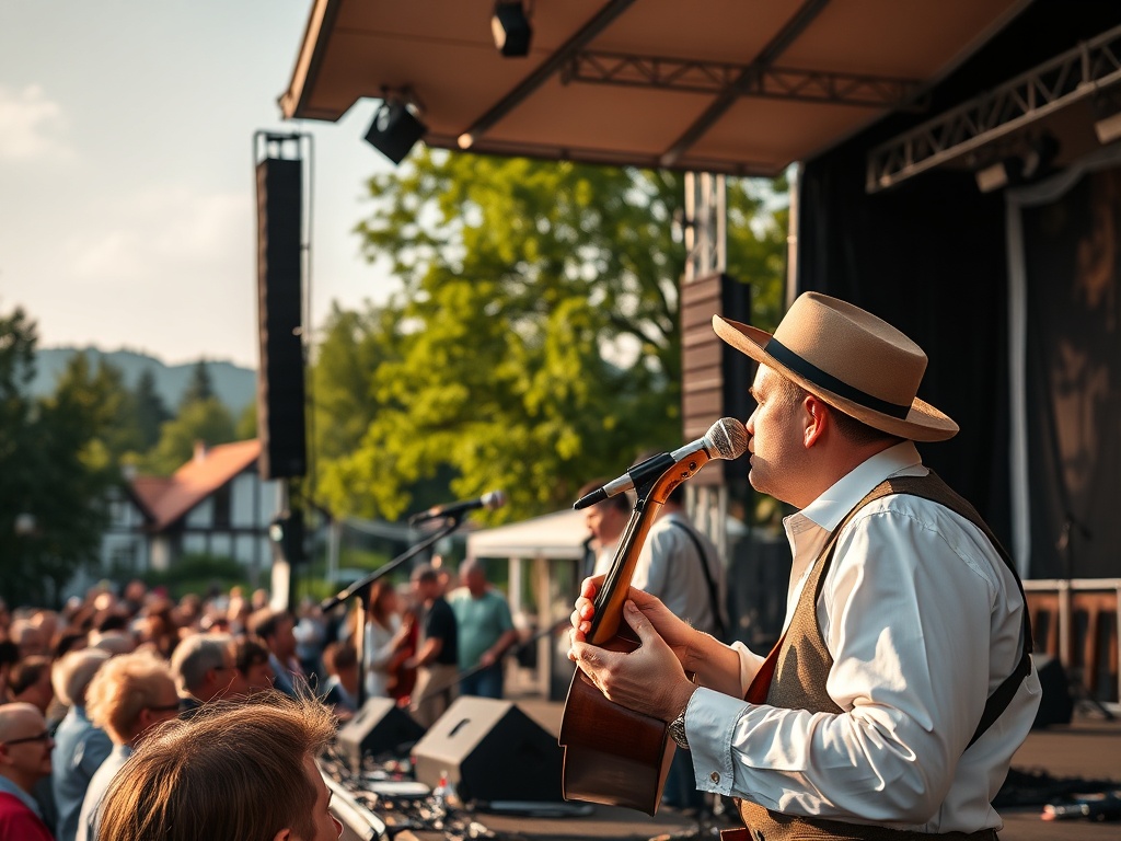 Ilustracja przedstawiająca tradycyjne oblewanie wodą z okazji Lanego Poniedziałku wesołe postacie z wiadrami i pistoletami na wodę.